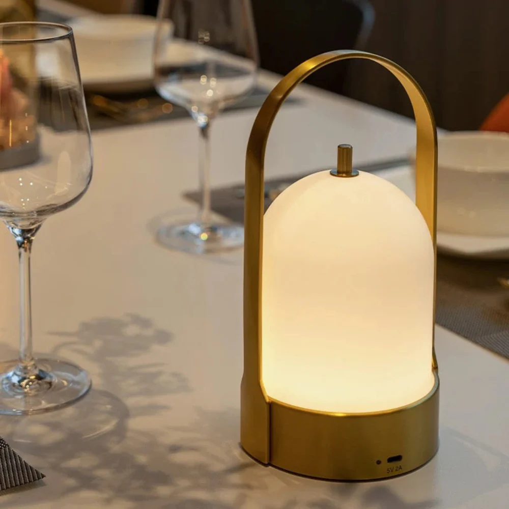 Lampe de table LED sans fil avec poignée - Image 2