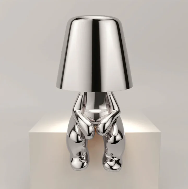 LumiArt - Lampe de table LED artistique LumiArt Lumière chaude douce - Image 5