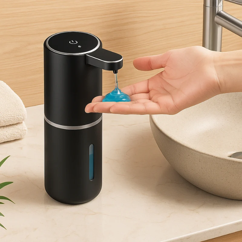 Distributeur de savon automatique sans contact rechargeable USB - Image 4