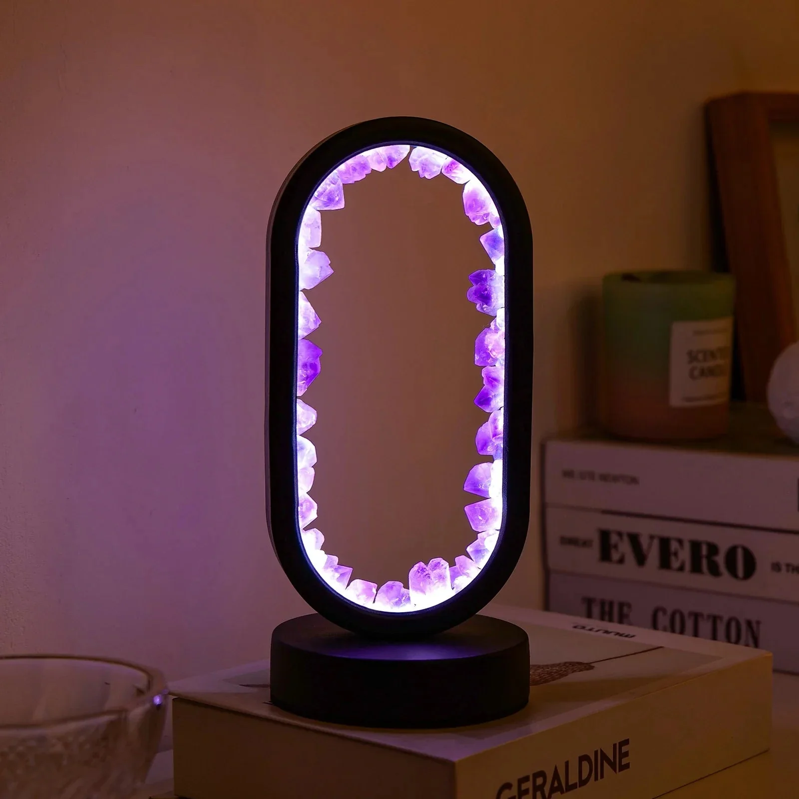 Lampe en améthyste naturelle - Image 6