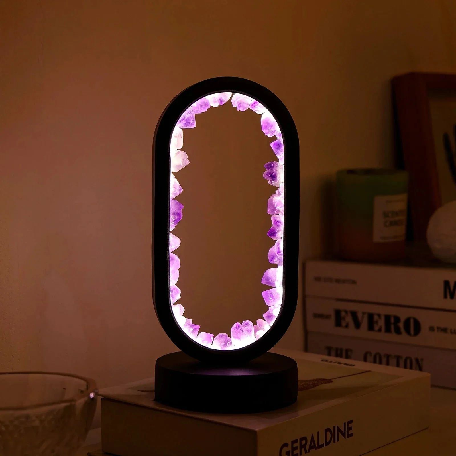 Lampe en améthyste naturelle - Image 7