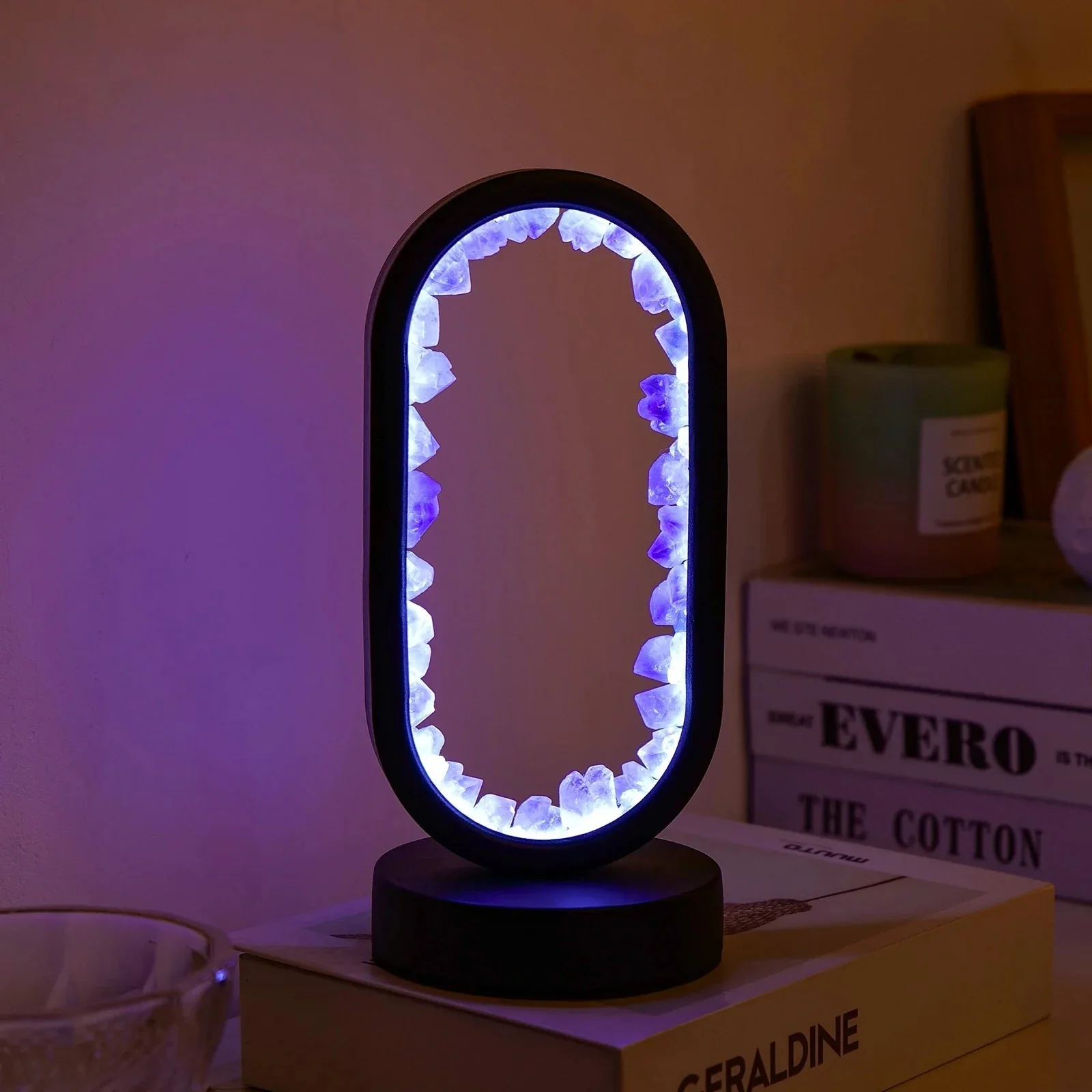 Lampe en améthyste naturelle - Image 8