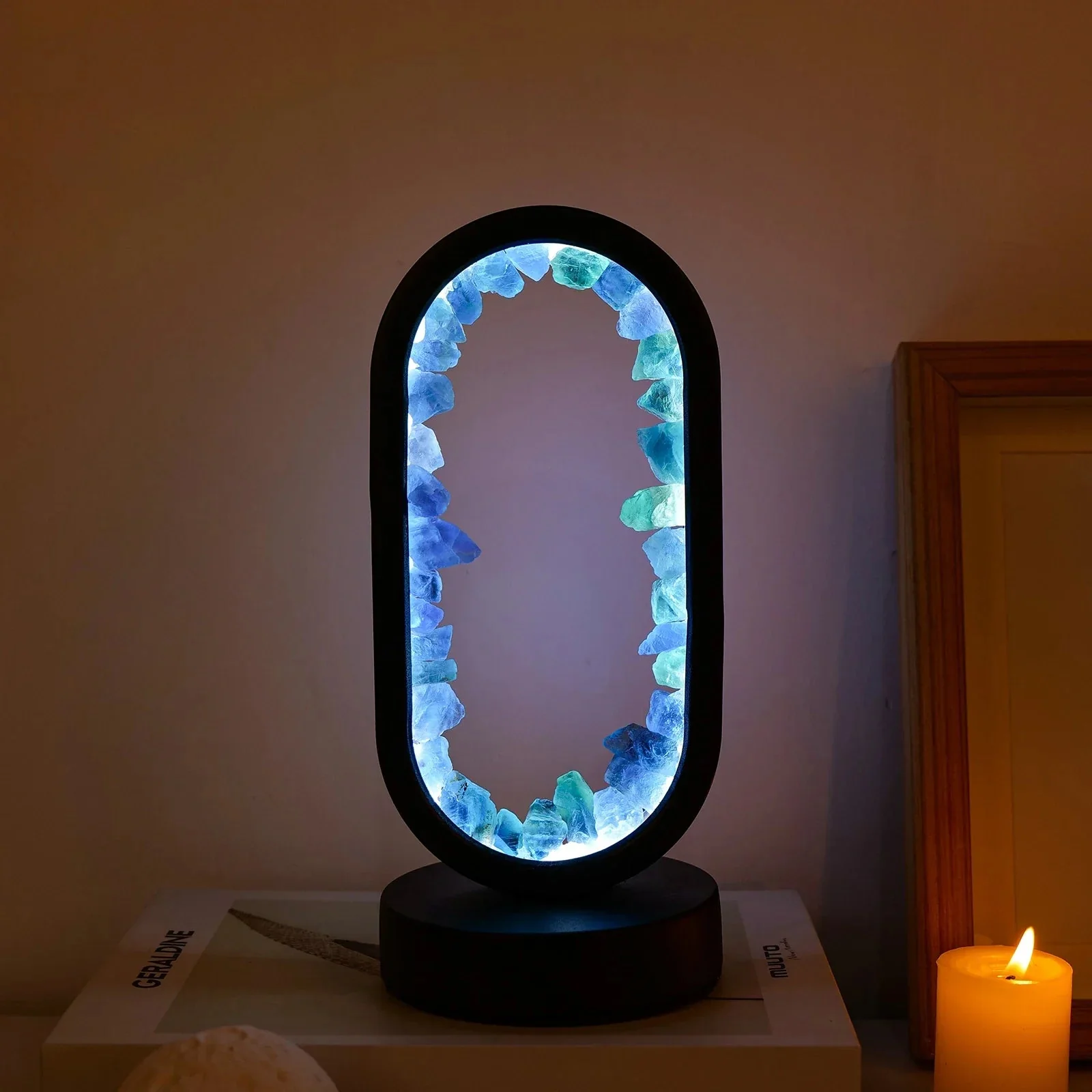 Lampe en améthyste naturelle - Image 9