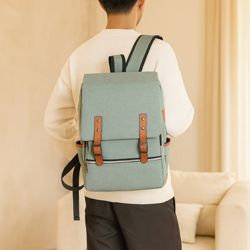 Sac à dos décontracté extérieur avec compartiment ordinateur portable - Image 9