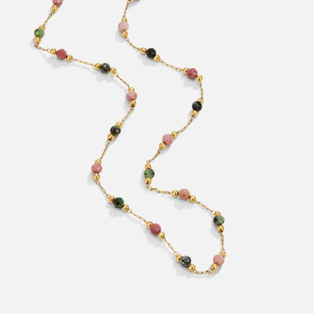 Collier femme Luna multi-rangs tendance