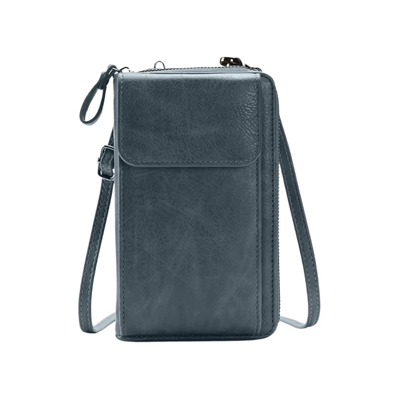 Sac à main rectangulaire avec rabat aimant + dessus zippé - Image 3