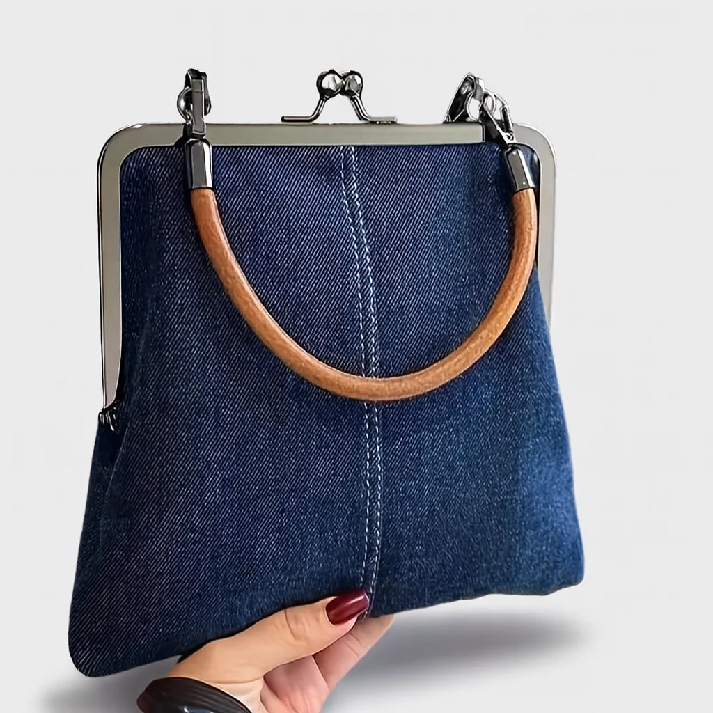 Sac bandoulière 2-en-1 style pochette - Image 2