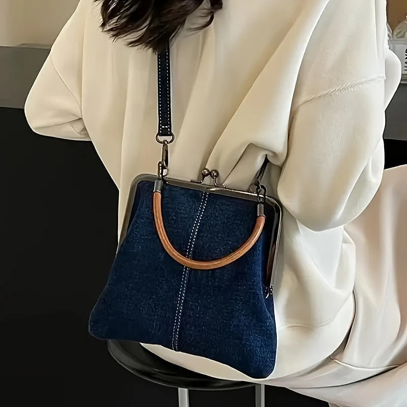 Sac bandoulière 2-en-1 style pochette - Image 4