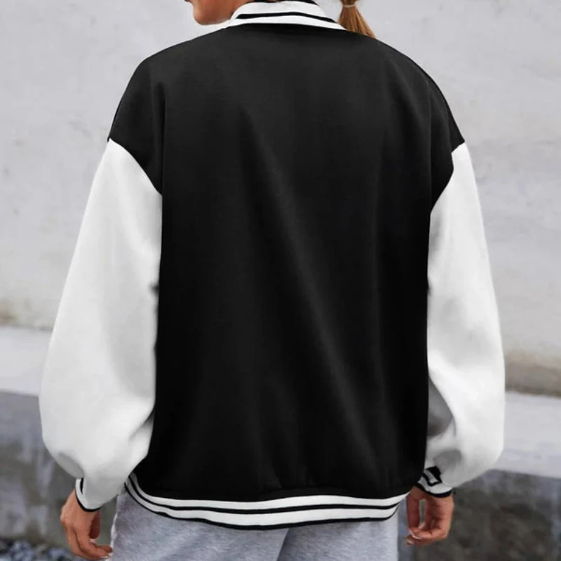 Luna – Veste bomber à coupe ample avec motif imprimé - Image 2