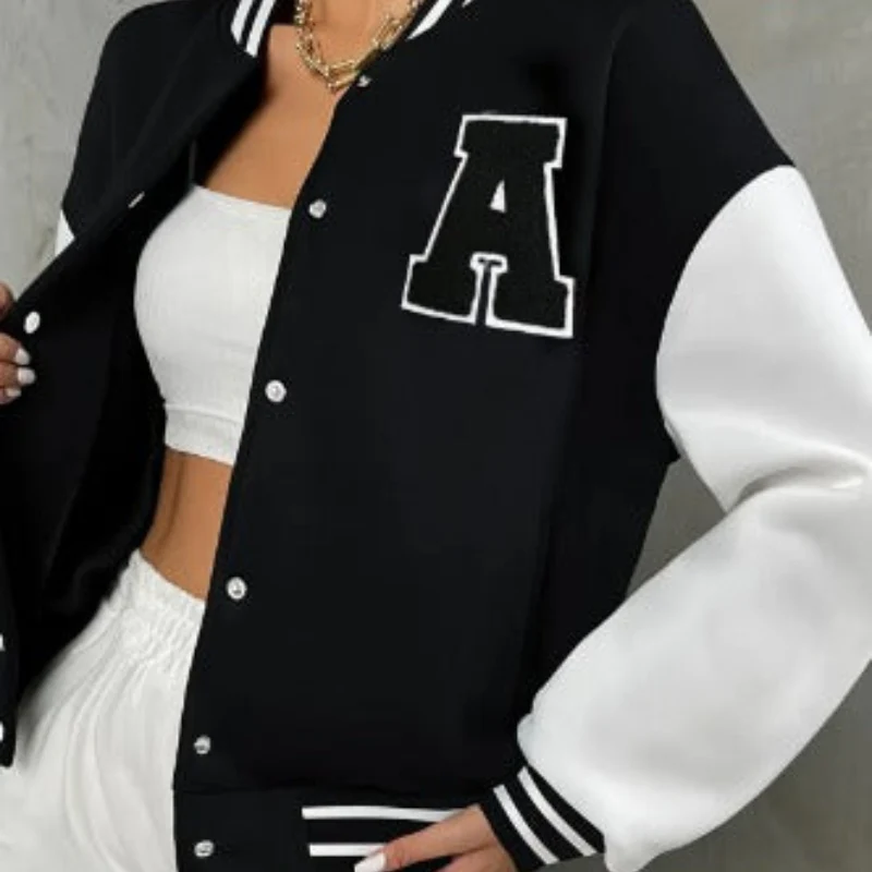 Luna – Veste bomber à coupe ample avec motif imprimé - Image 5