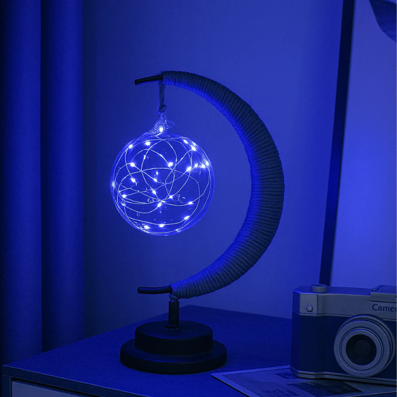LunaGlow – Lampe de Chevet LED en Forme de Lune - Image 7