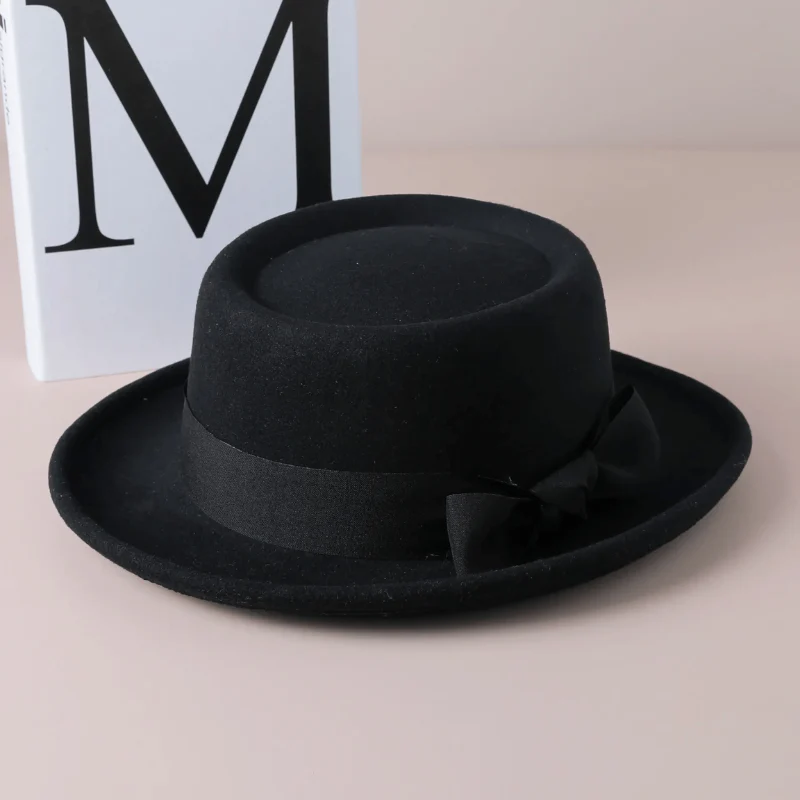 LunaGrace Chapeau fedora en laine - Image 2