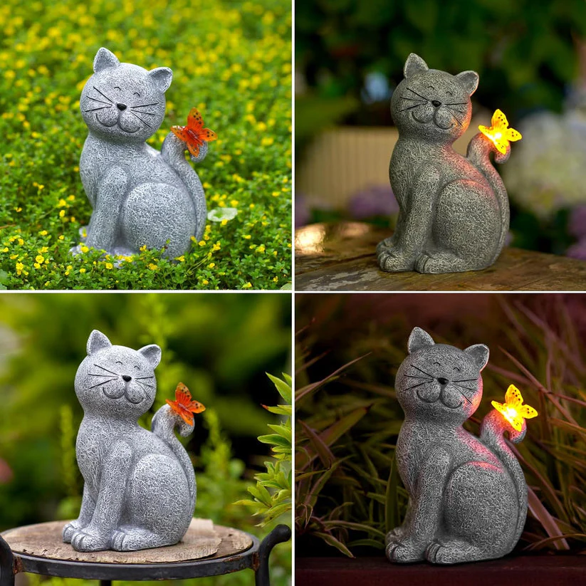 Sculpture de Chat de Jardin - Image 4