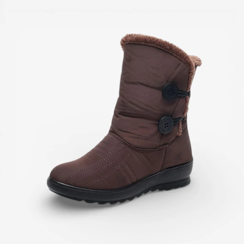 Madeline – Bottines à doublure peluche et boutons latéraux - Image 2