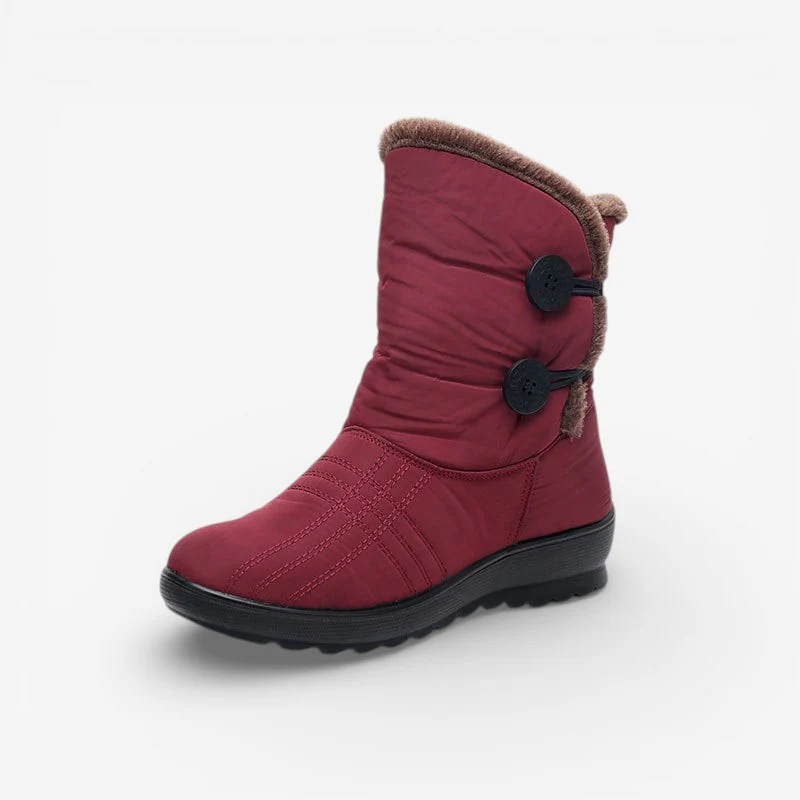Madeline – Bottines à doublure peluche et boutons latéraux - Image 3