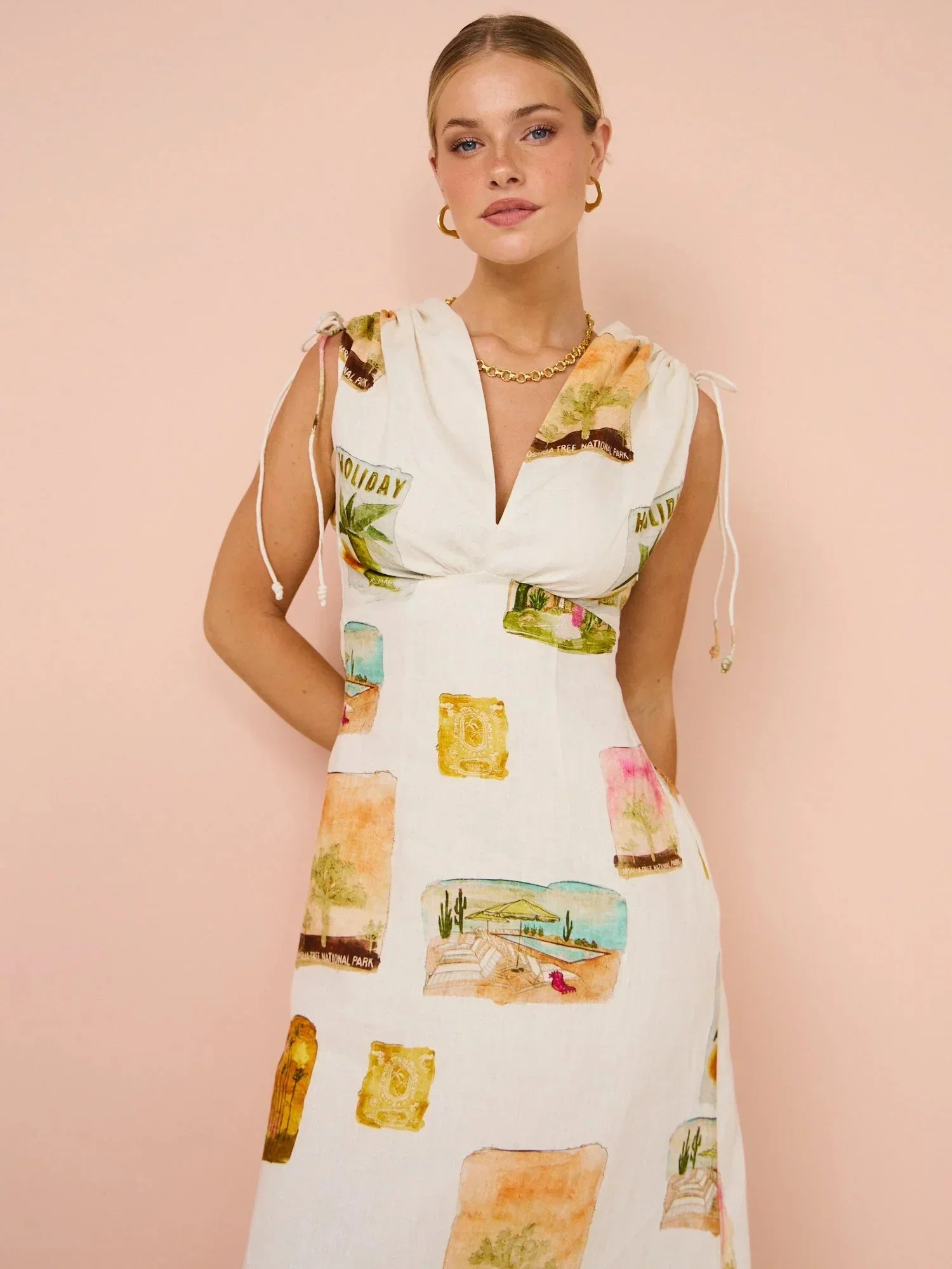 Maeve - Robe sans manches à imprimé floral - Image 3
