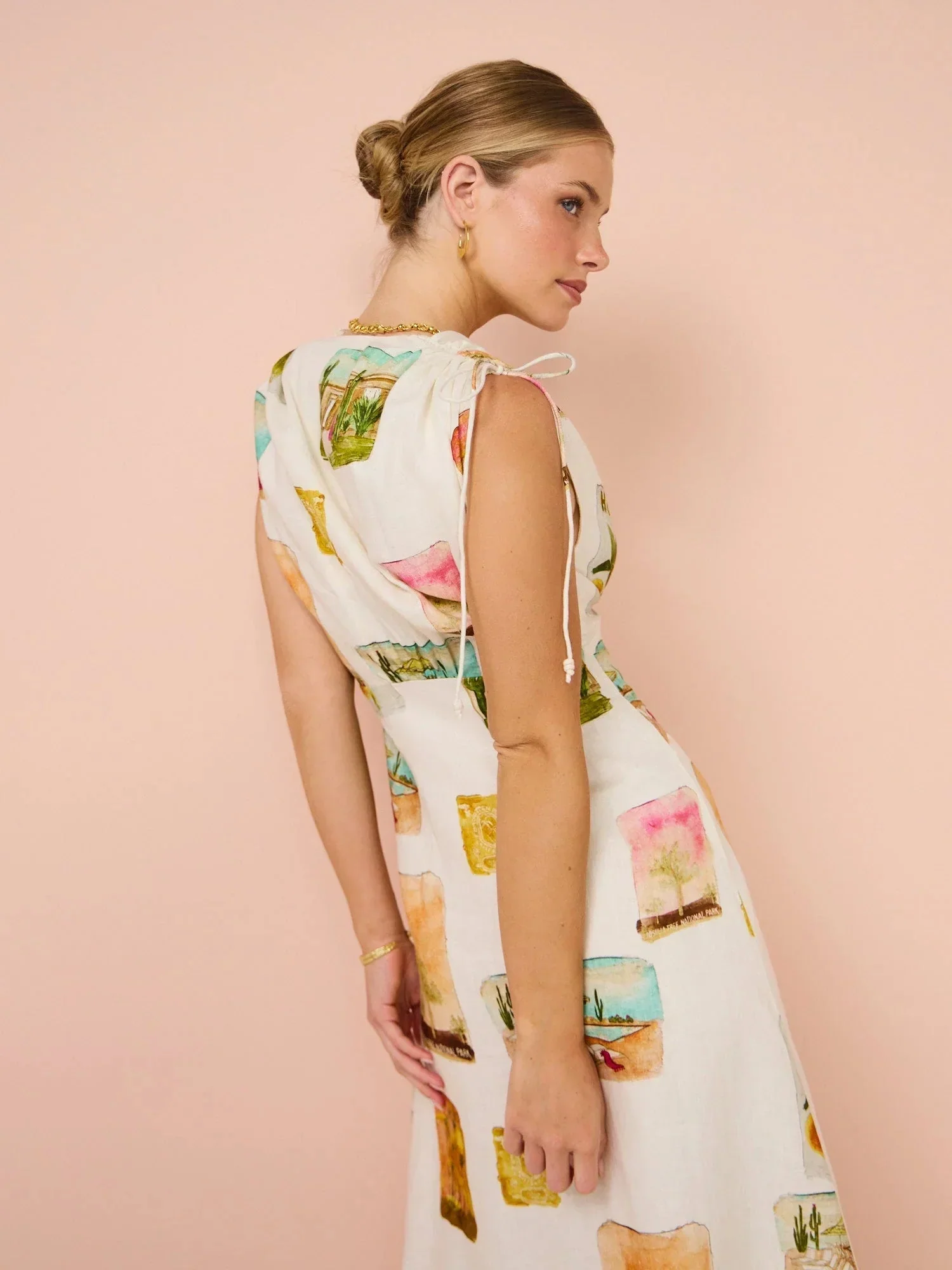 Maeve - Robe sans manches à imprimé floral - Image 5
