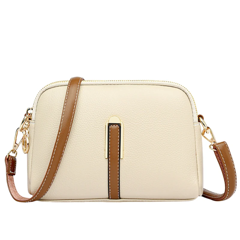 Sac bandoulière grande capacité avec fermeture éclair + bandoulière ajustable - Image 2