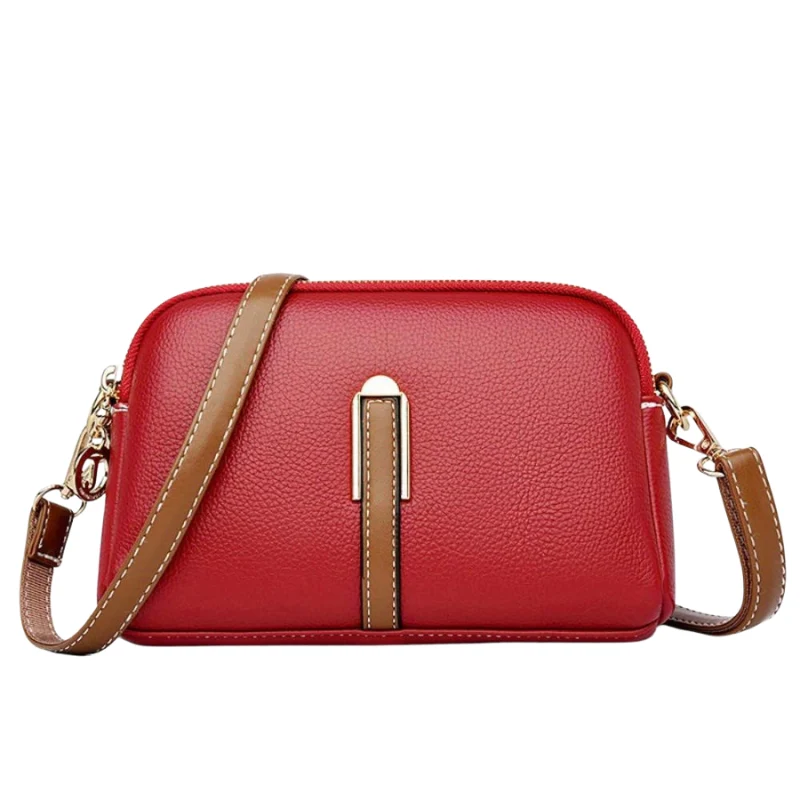 Sac bandoulière grande capacité avec fermeture éclair + bandoulière ajustable - Image 3