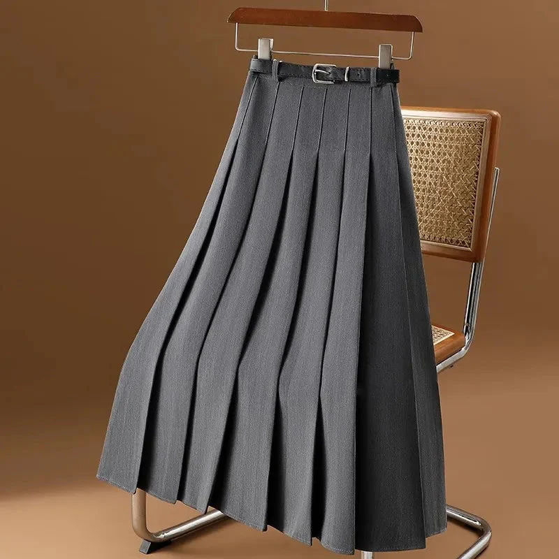 Jupe Longue Décontractée avec Ceinture Ajustable - Image 2
