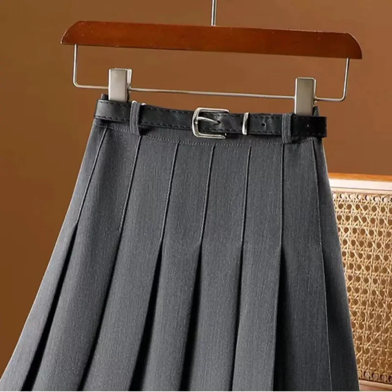 Jupe Longue Décontractée avec Ceinture Ajustable - Image 3