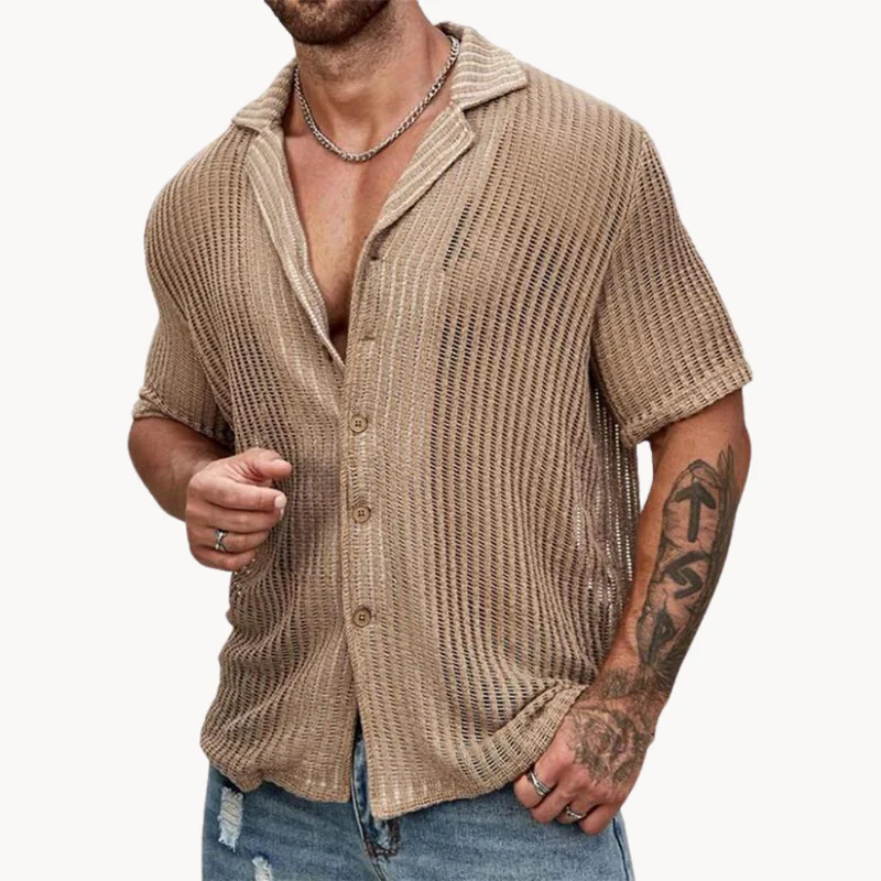 Marco – T-shirt Homme Léger en Maille - Image 3