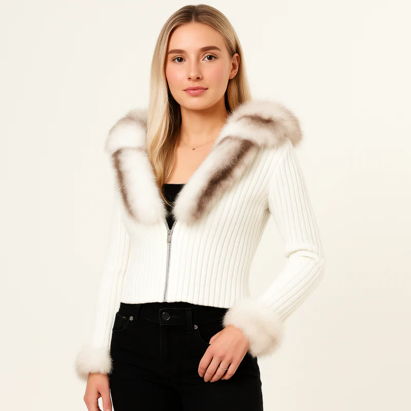Dames Blazer met Reverskraag en Ritssluiting - Image 2