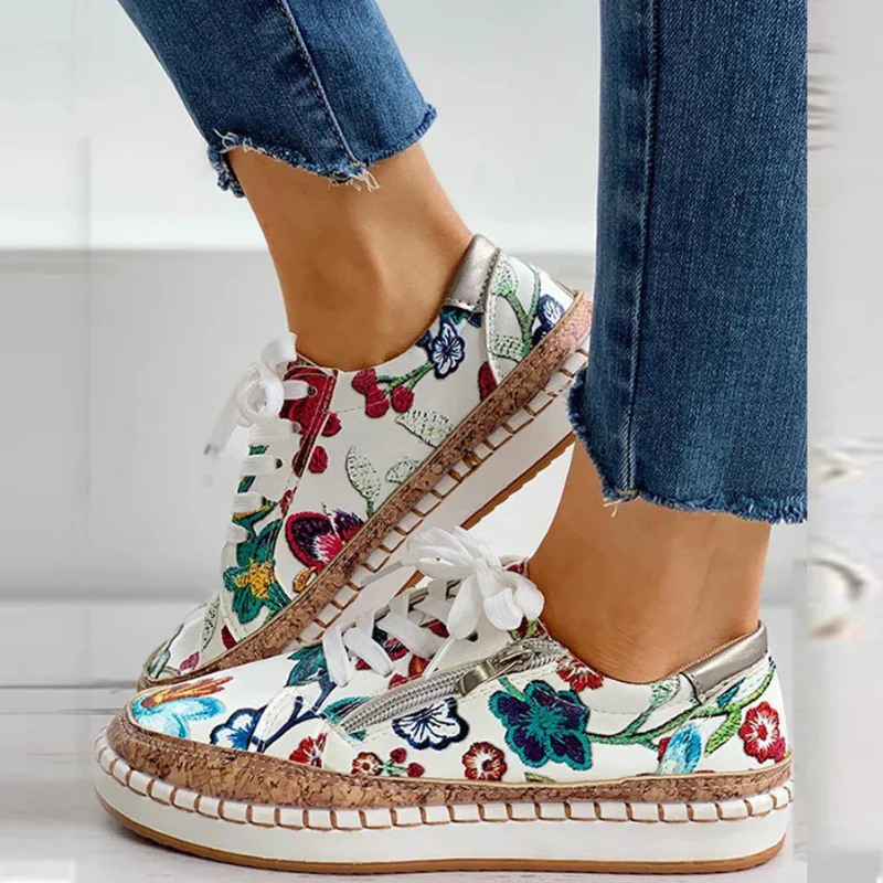 Martha – Chaussures à Lacets avec Semelle Plate et Fermeture Latérale - Image 5