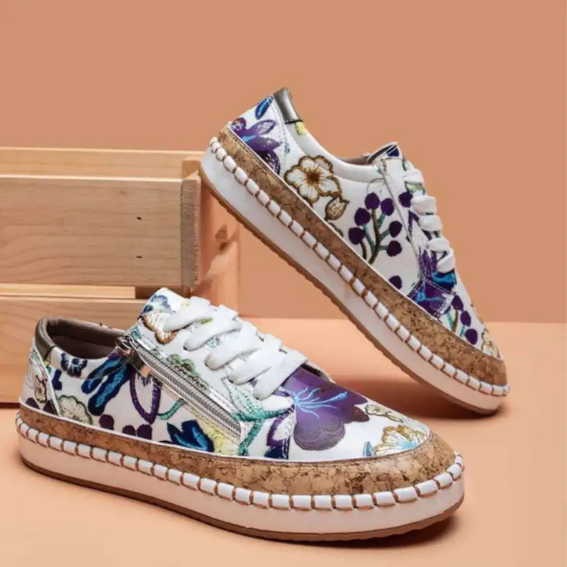Martha – Chaussures à Lacets avec Semelle Plate et Fermeture Latérale - Image 6