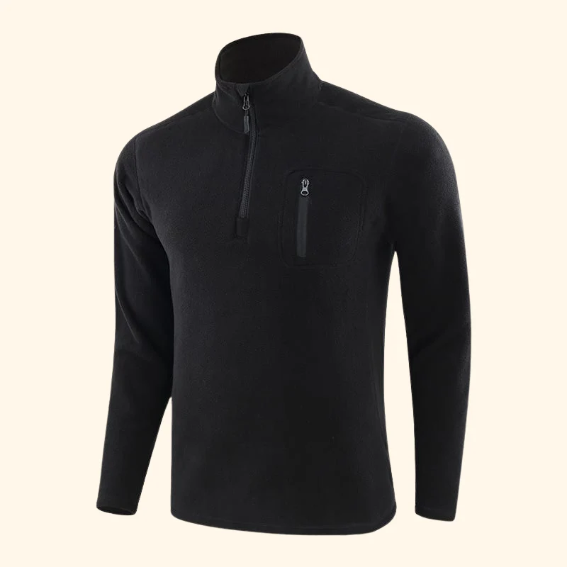 Martin – Pull polaire à manches longues et col montant - Image 6