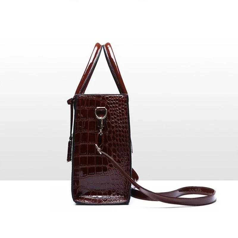 Sac à main grande capacité avec bandoulière ajustable - Image 4