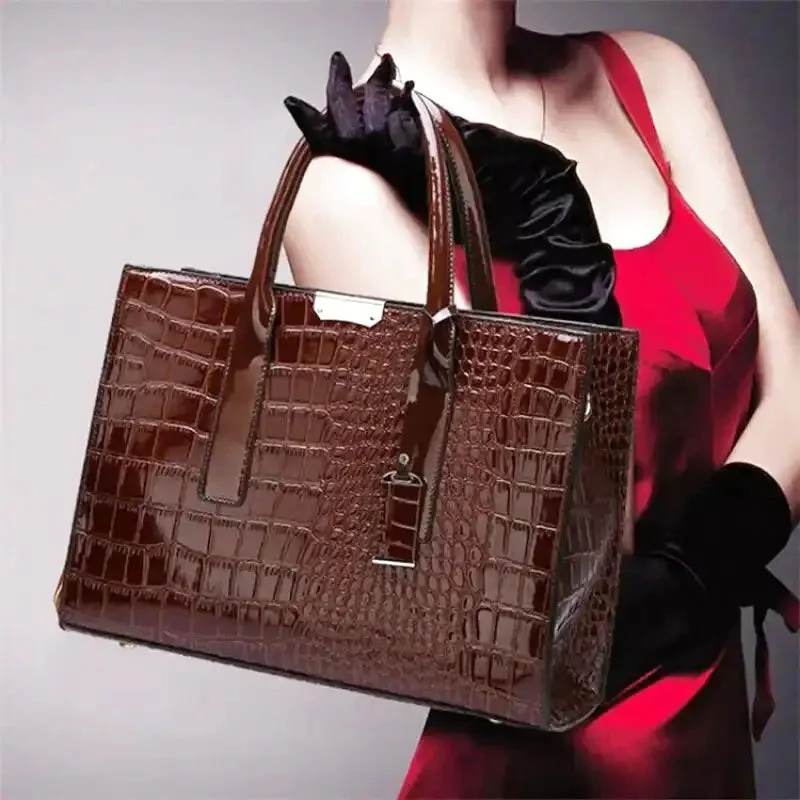 Sac à main grande capacité avec bandoulière ajustable - Image 7
