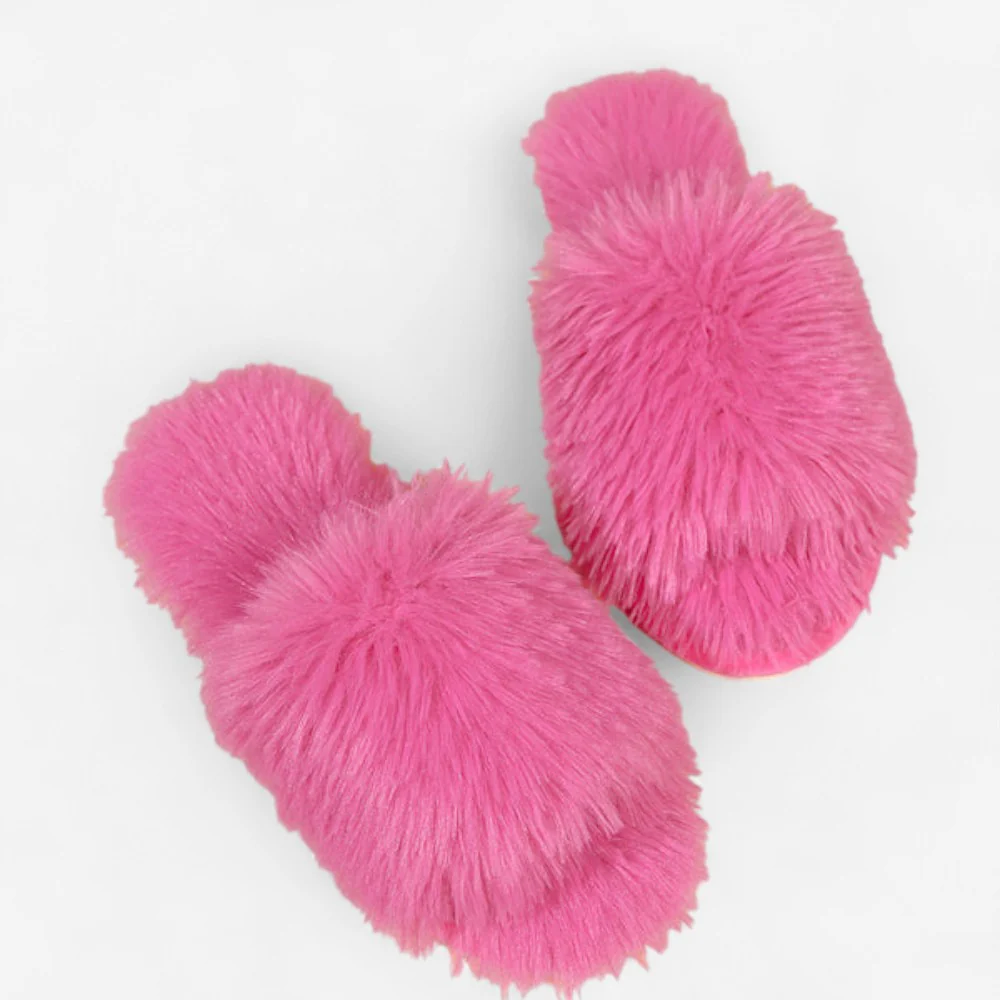 Chaussons bout ouvert doublure moelleuse - Image 2