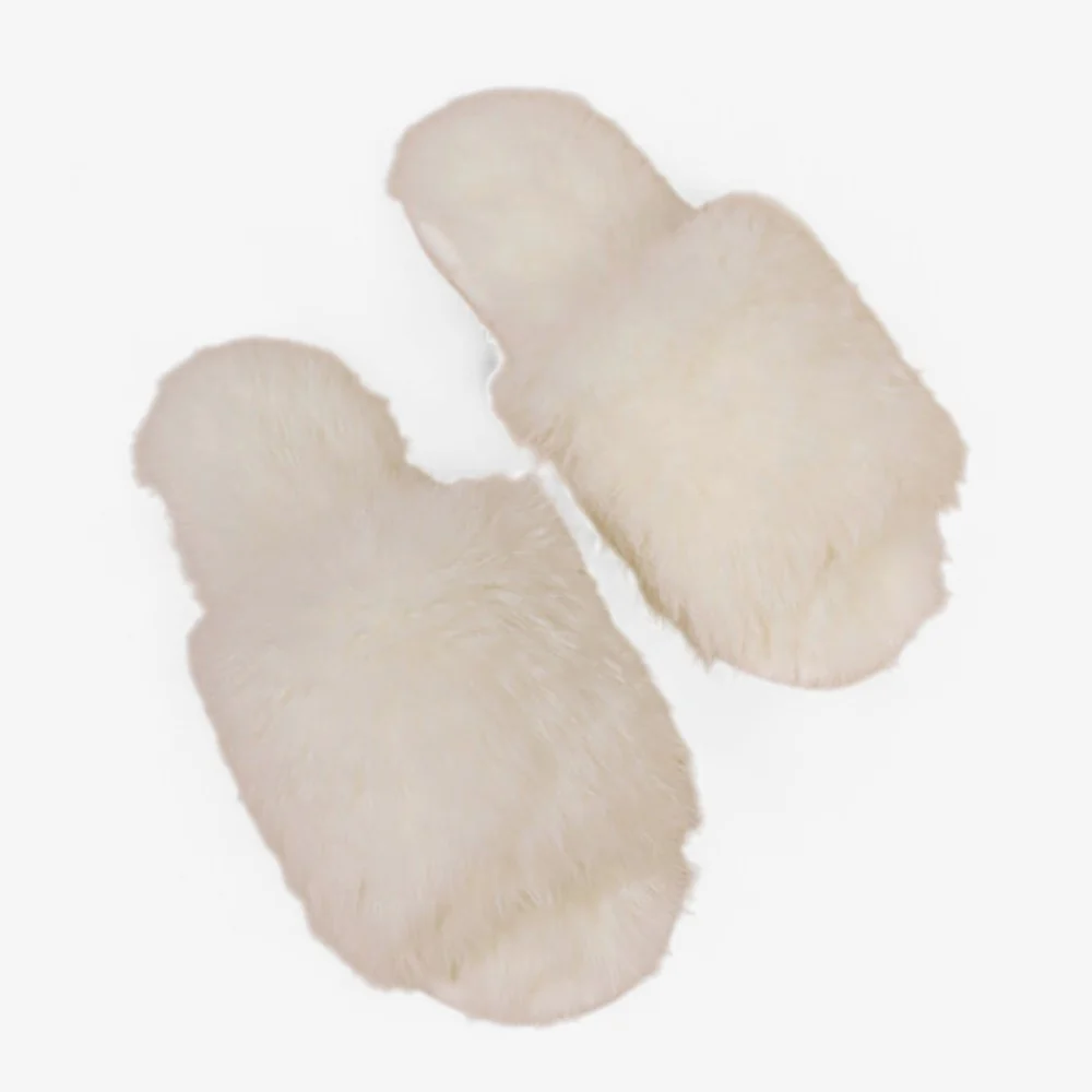 Chaussons bout ouvert doublure moelleuse - Image 3