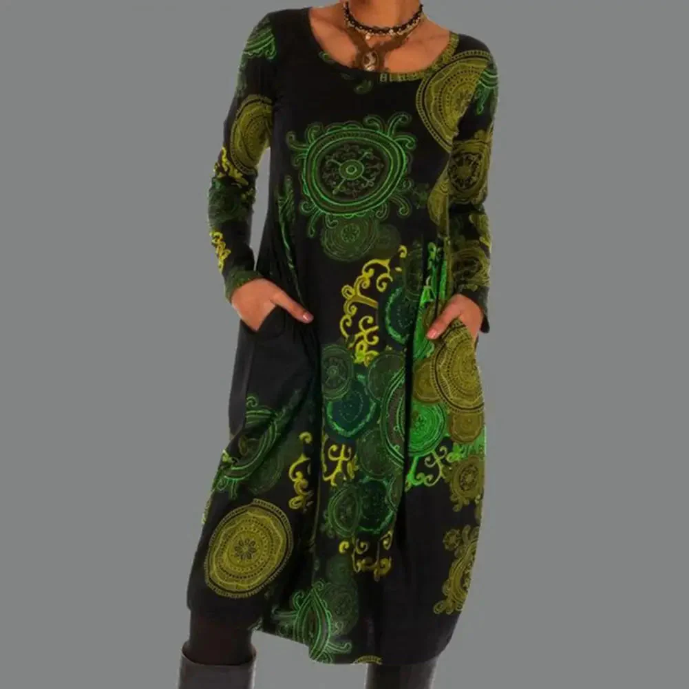 Robe bohème femme manches longues - Image 4
