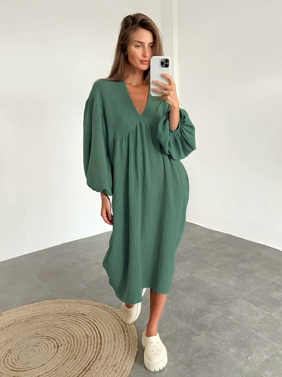 Maya - Robe longue Maya coupe ergonomique