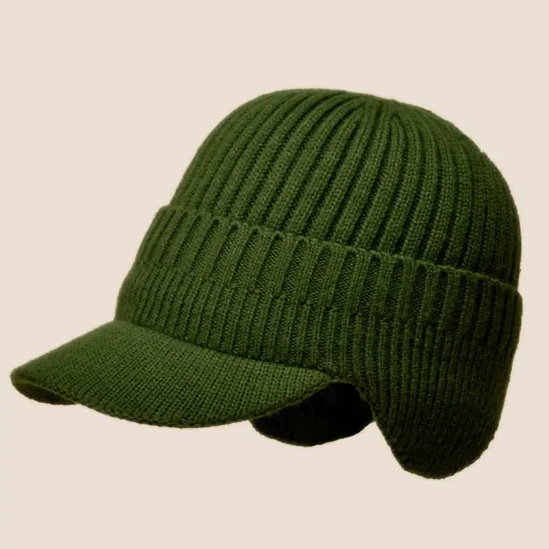 Bonnet tricoté avec cache-oreilles - Image 5