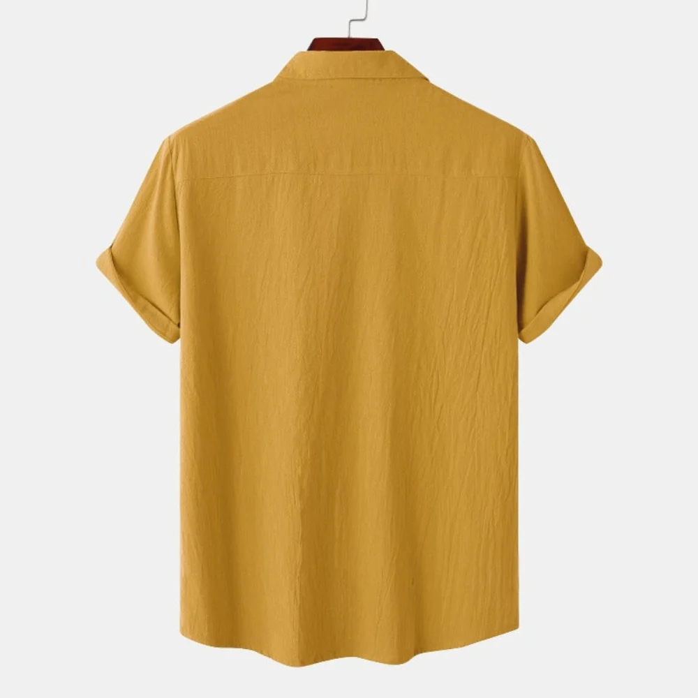 Chemise à Manches Courtes avec Col Rabattu - Image 8