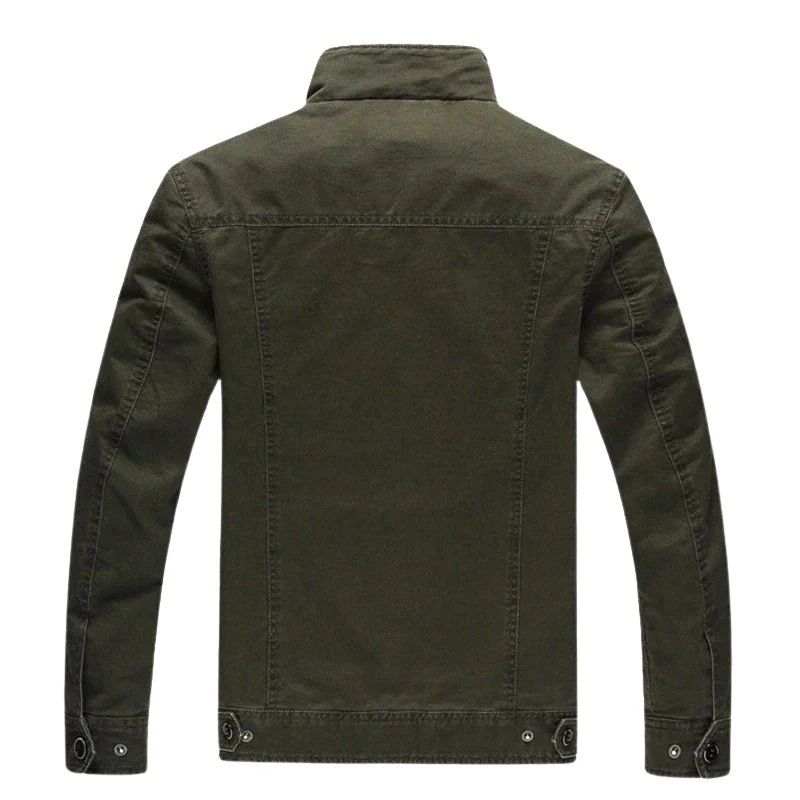 Veste à manches longues avec fermeture éclair et multiples poches - Image 2