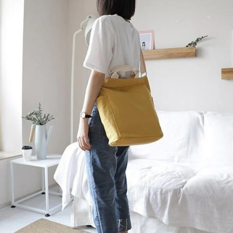 Sac cabas bandoulière réglable avec poche avant - Image 7