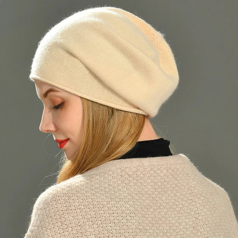 Melissa – Bonnet en maille multifonctionnel type skullies - Image 5