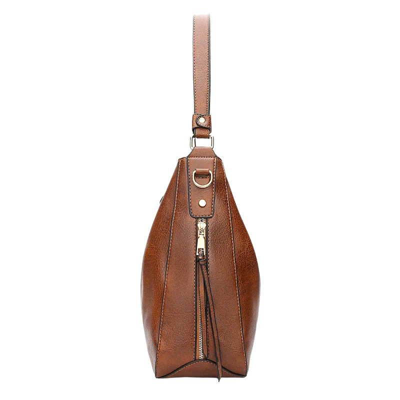Sac à bandoulière Melody avec poches latérales zippées - Image 5