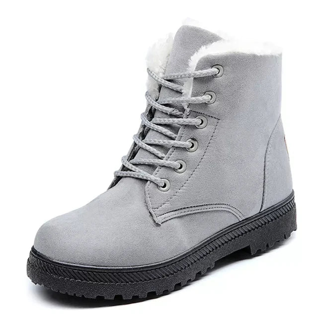 Bottines plates confortables pour l'hiver - Image 10