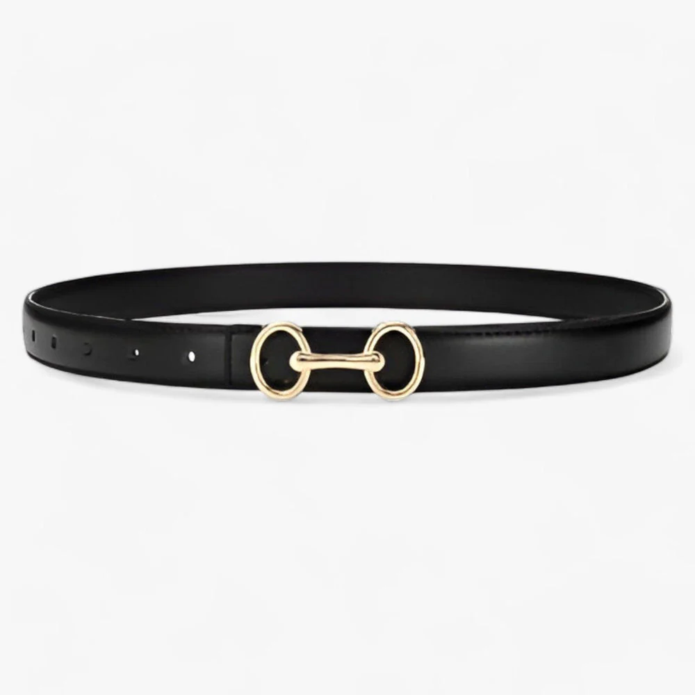 Ceinture femme minimaliste avec boucle moderne - Image 2