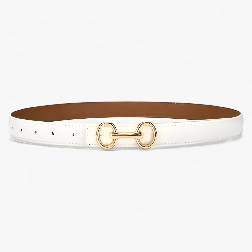 Ceinture femme minimaliste avec boucle moderne - Image 3