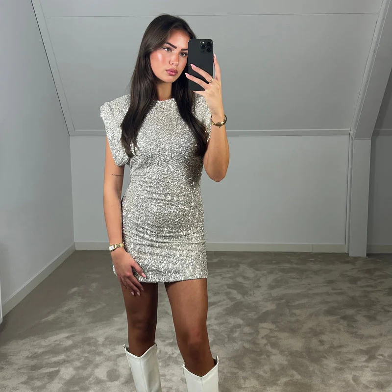Mini-robe femme sans manches - Image 2