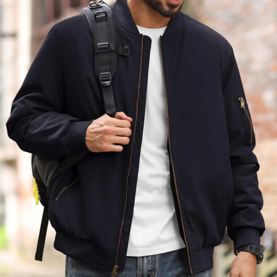 Veste homme col montant - Image 5