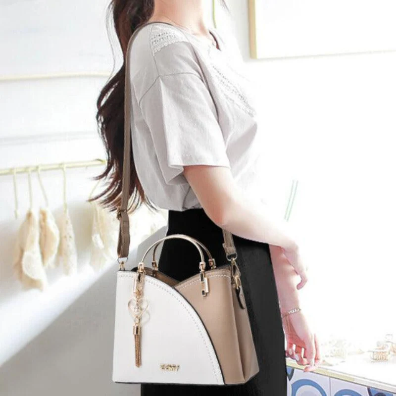 Sac fourre-tout femme structuré avec sangle réglable - Image 8