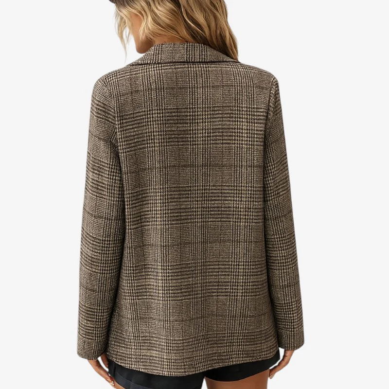 Blazer femme avec coudières manches longues - Image 3