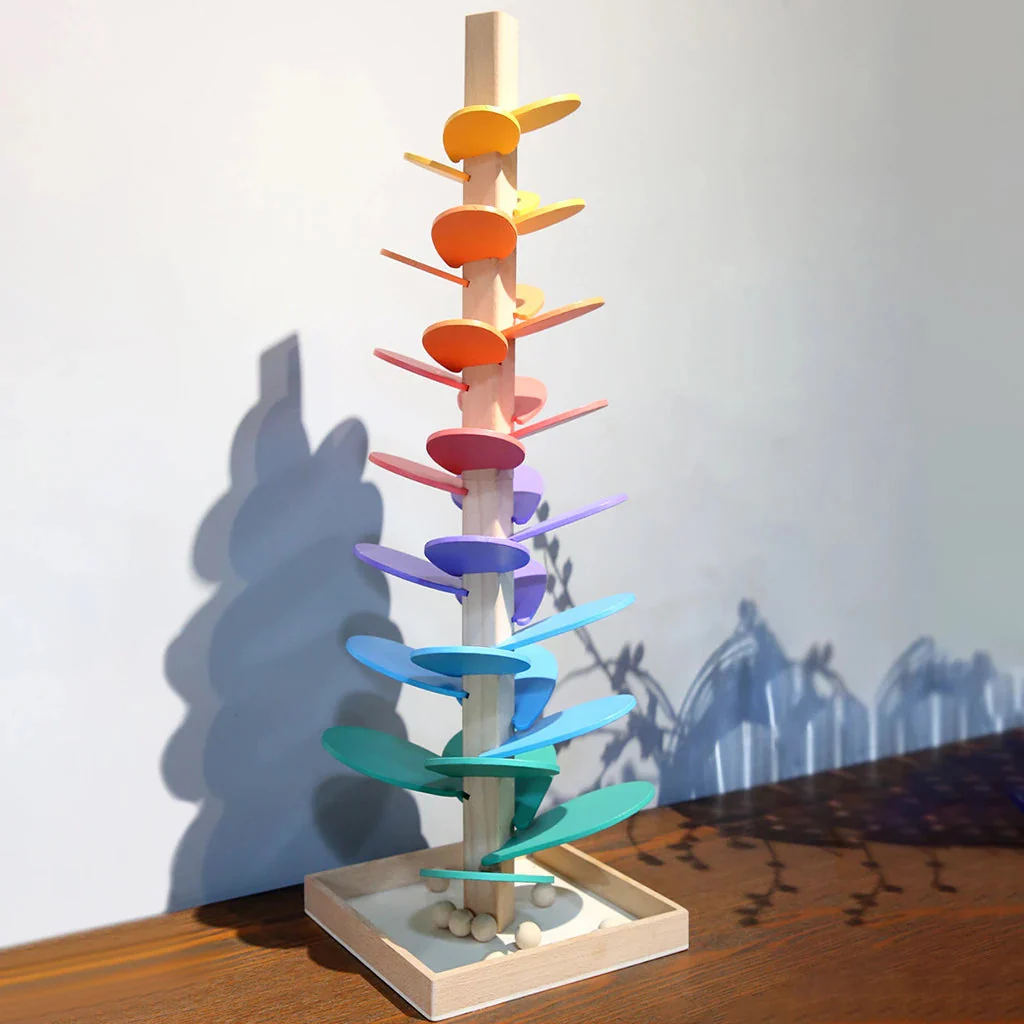 Jouet arbre sonore enfants piste billes - Image 2